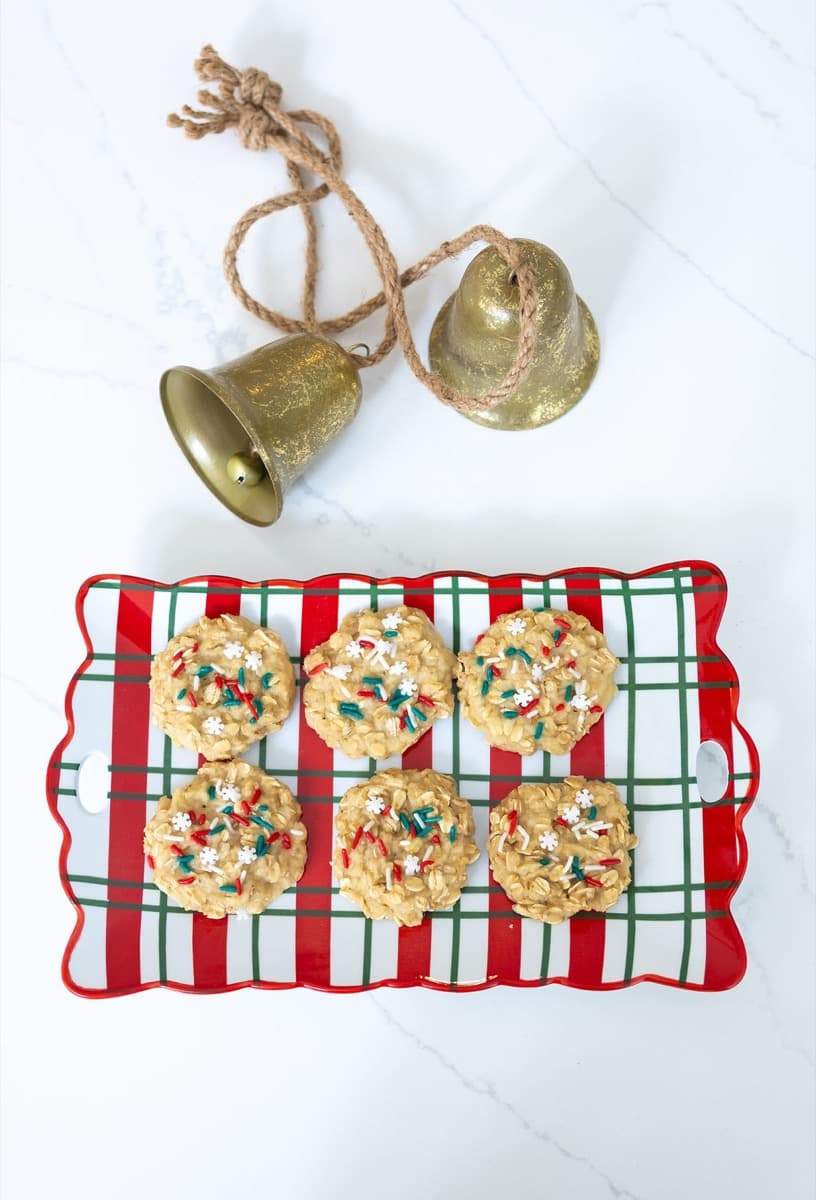 Almond Oatmeal Sugar Cookies