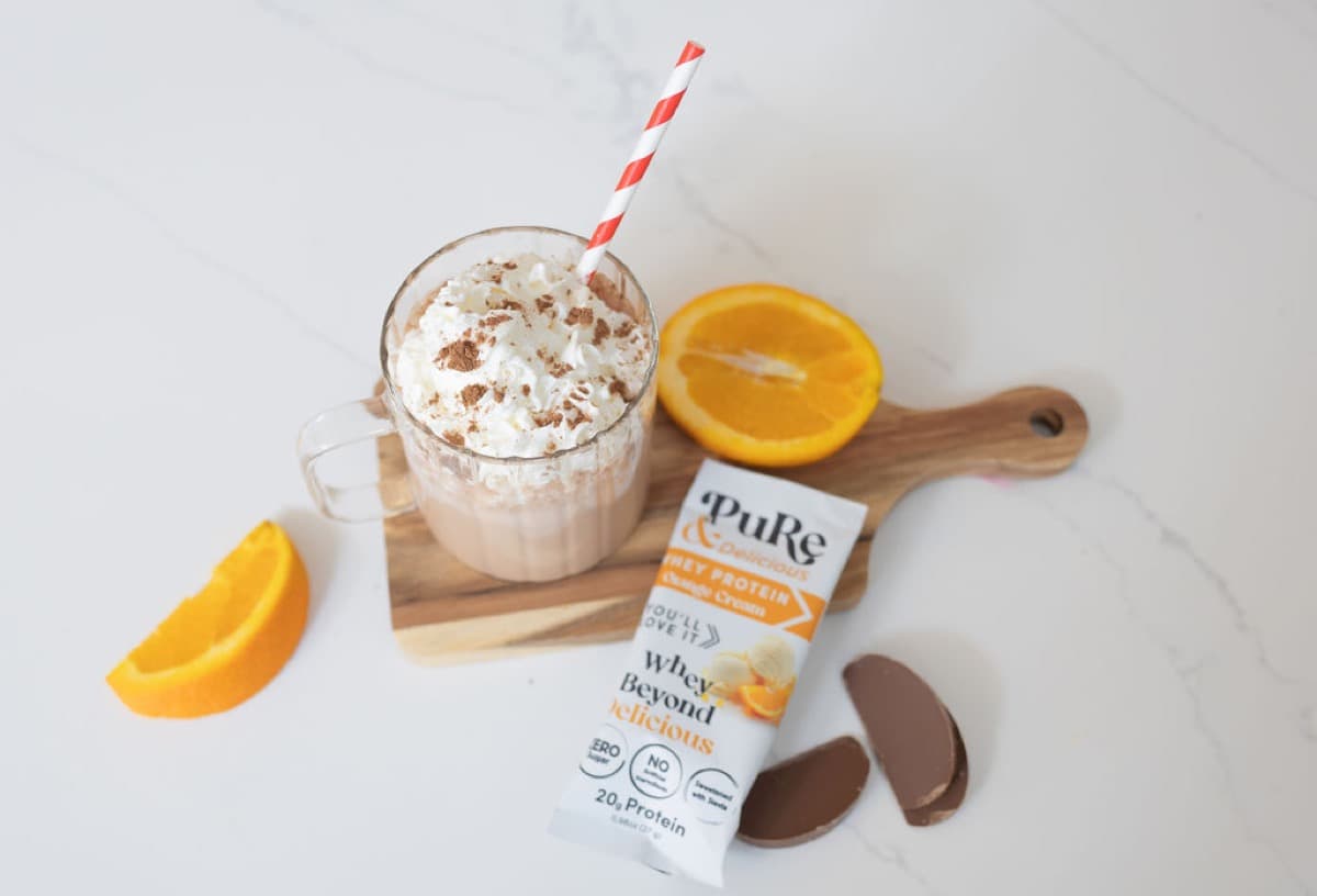 Chocolate Orange Protein Hot Chocolate