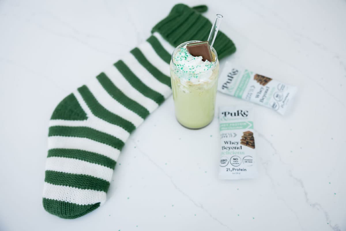 The Grinch Protein Shake