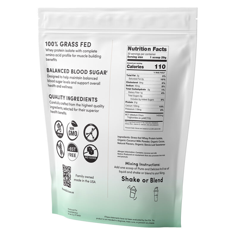 Whey Protein Powder Mint Chocolate - Image 2