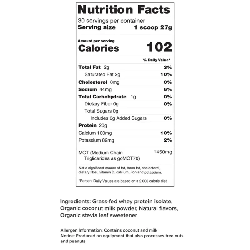Whey Protein Powder Orange cream - Image 3