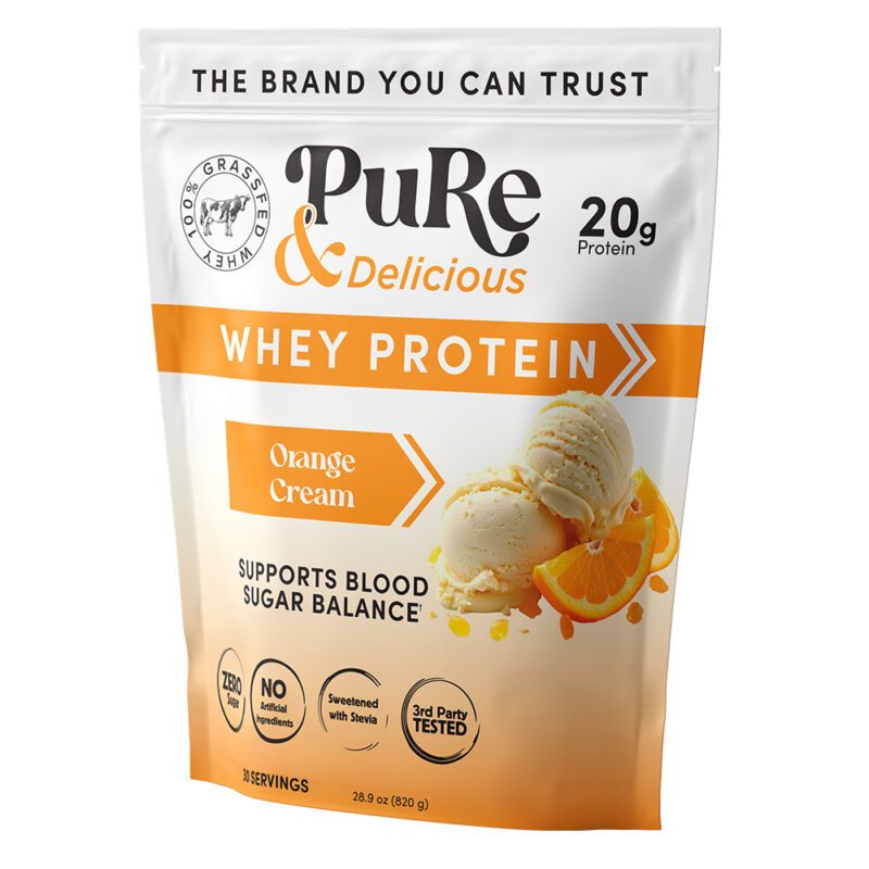 Whey Protein Powder Orange cream