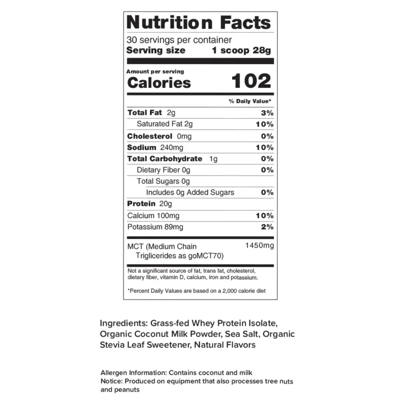 Whey Protein Powder Salted caramel - Image 3
