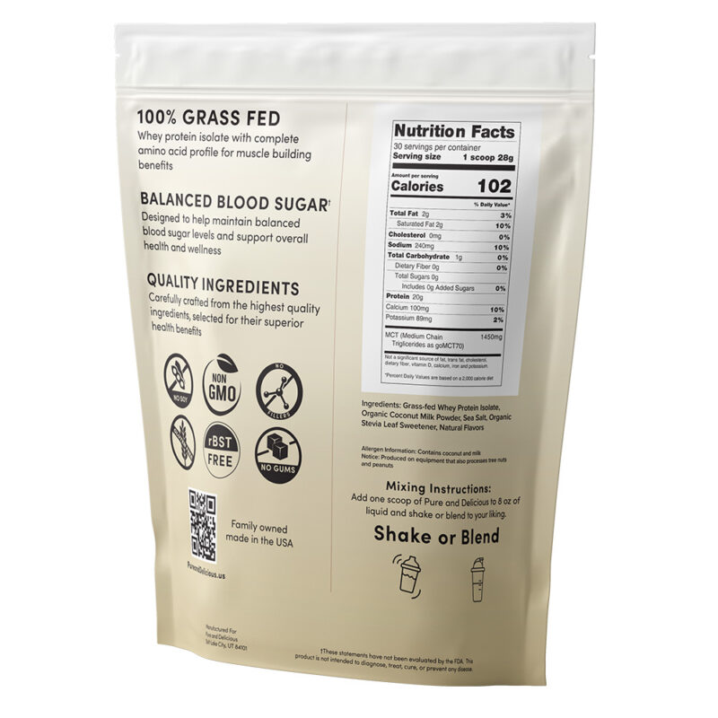 Whey Protein Powder Salted caramel - Image 2